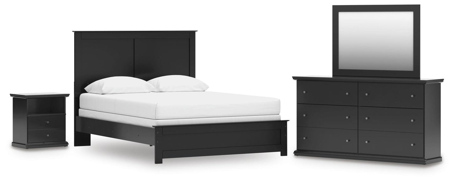 Maribel  Panel Bed, Dresser, Mirror And Nightstand Signature Design by Ashley®