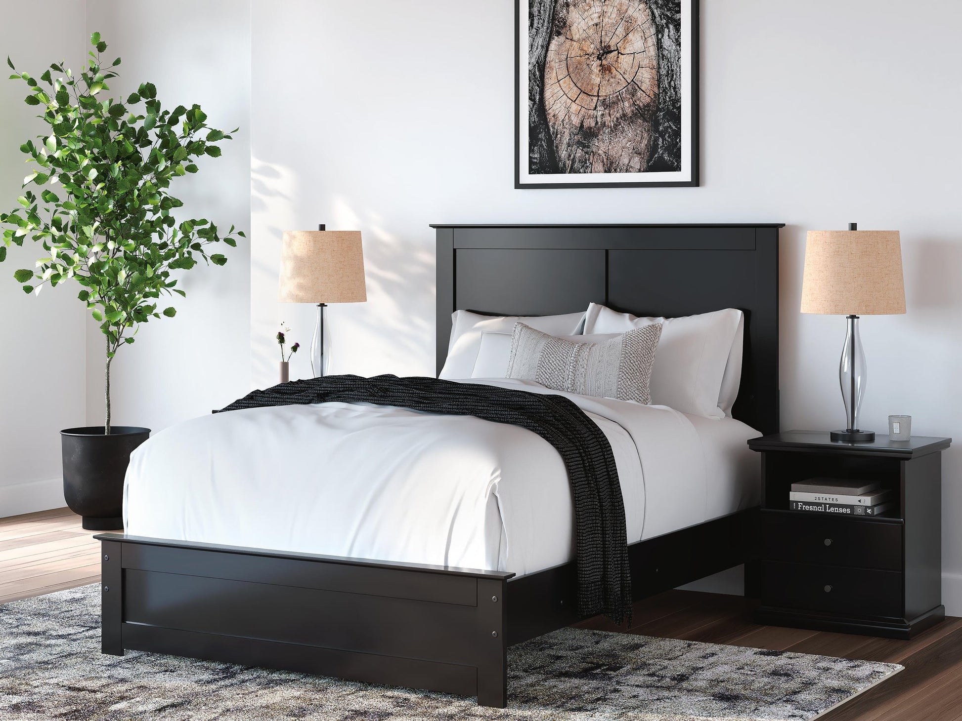 Maribel  Panel Bed, Dresser And Mirror Signature Design by Ashley®