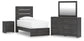 Delmorta  Panel Bed, Dresser, Mirror And Nightstand Signature Design by Ashley®