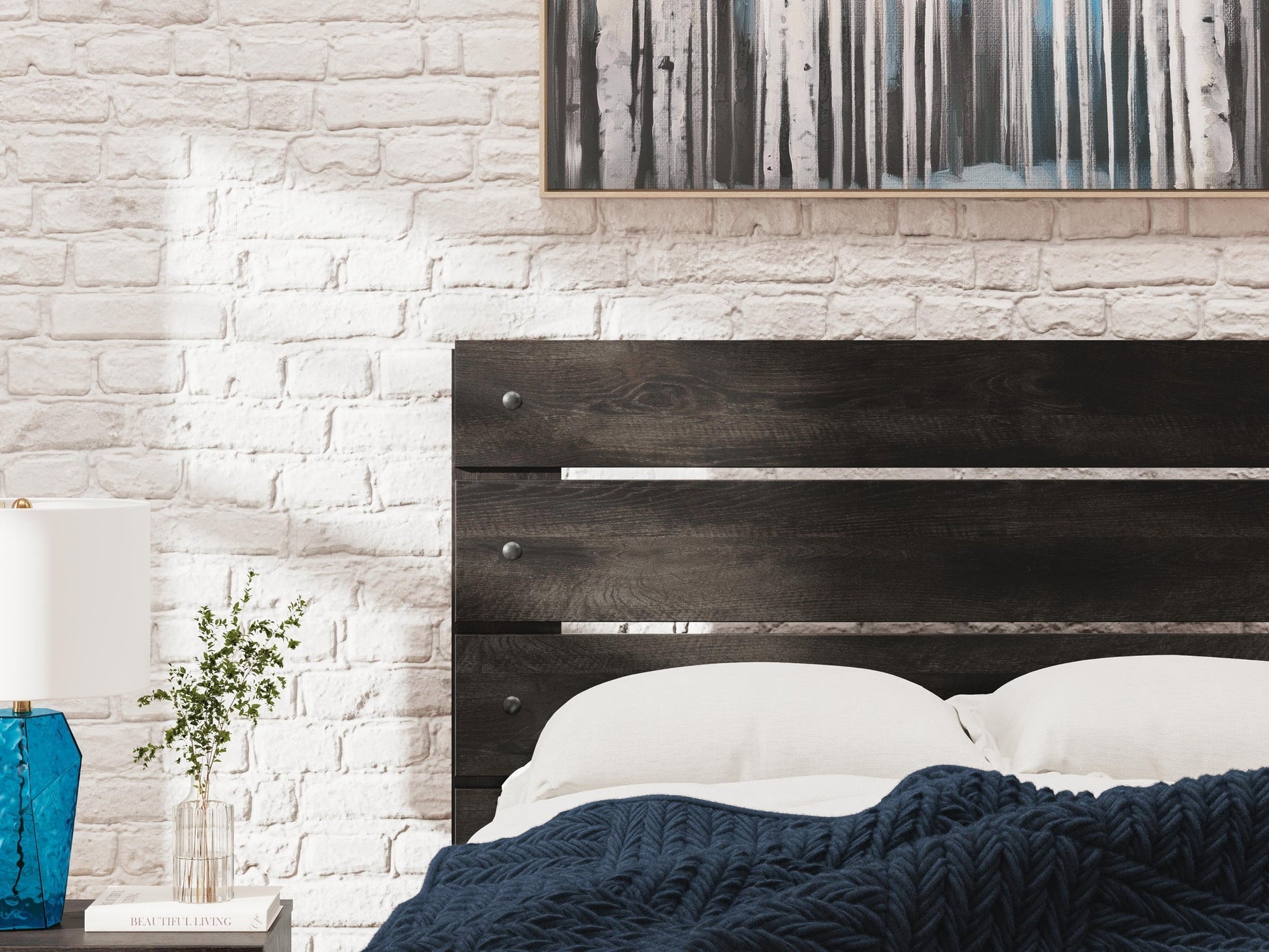 Delmorta  Panel Bed, Dresser, Mirror And Nightstand Signature Design by Ashley®