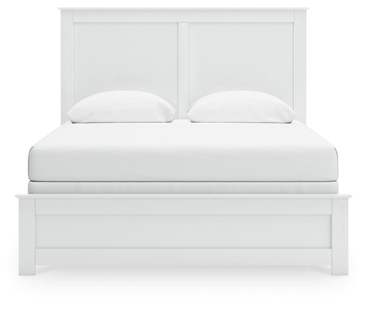 Bostwick Shoals  Panel Bed, Dresser, Mirror And Nightstand