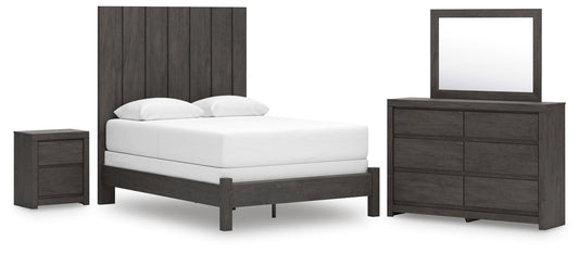 Fraluna  Panel Bed, Dresser, Mirror And Nightstand Signature Design by Ashley®