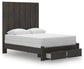 Parlayon  Panel Storage Bed, Dresser And Mirror Signature Design by Ashley®