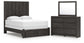 Parlayon  Panel Storage Bed, Dresser And Mirror Signature Design by Ashley®