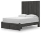 Parlayon  Panel Storage Bed, Dresser And Mirror Signature Design by Ashley®