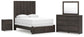 Parlayon  Panel Storage Bed, Dresser, Mirror And Nightstand Signature Design by Ashley®