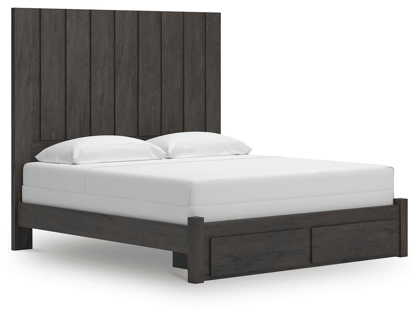 Parlayon  Panel Storage Bed, Dresser And Mirror Signature Design by Ashley®