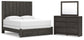 Parlayon  Panel Storage Bed, Dresser And Mirror Signature Design by Ashley®