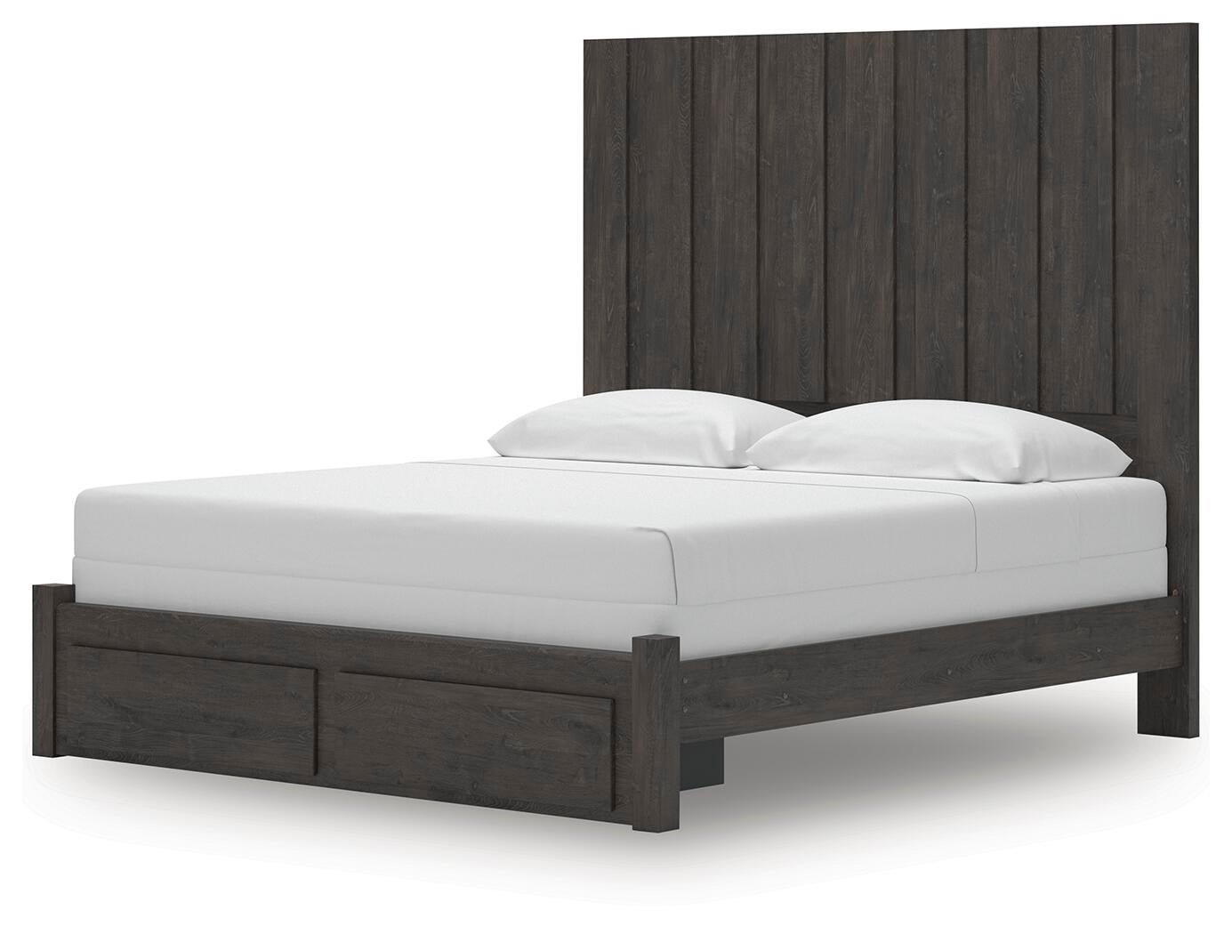 Parlayon  Panel Storage Bed, Dresser And Mirror Signature Design by Ashley®