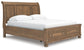 Vandenmore California  Storage Sleigh Bed With Mirrored Dresser, Chest And Nightstand Signature Design by Ashley®
