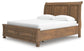 Vandenmore California  Storage Sleigh Bed With Mirrored Dresser, Chest And Nightstand Signature Design by Ashley®
