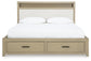 Calmoro  Bookcase Bed With Mirrored Dresser Signature Design by Ashley®