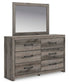 Urbanoore  Panel Bed, Dresser, Mirror And Nightstand Signature Design by Ashley®