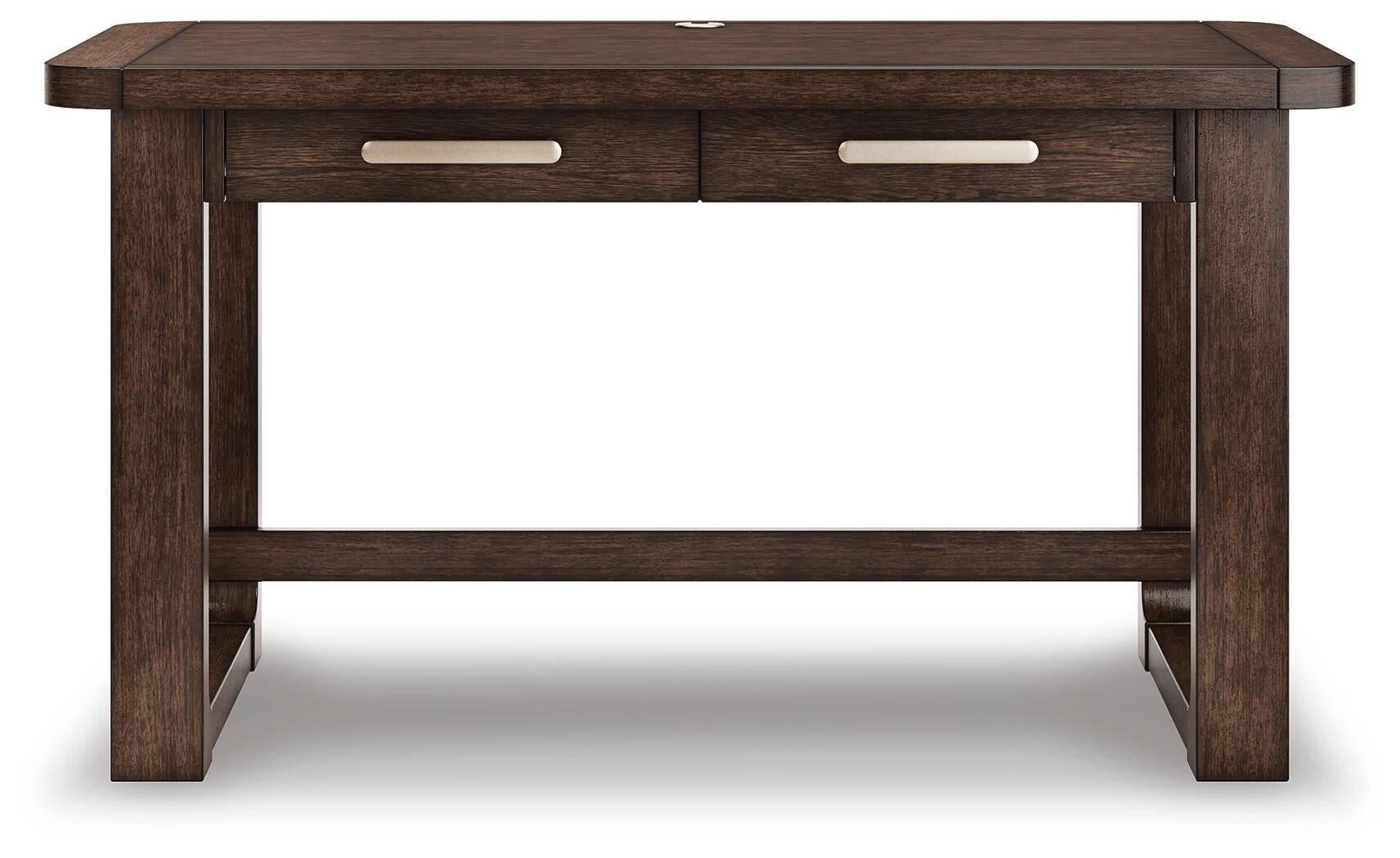 Brecton Home Office Desk With Chair And Storage Signature Design by Ashley®