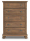 Vandenmore California  Panel Bed With Mirrored Dresser, Chest And Nightstand Signature Design by Ashley®