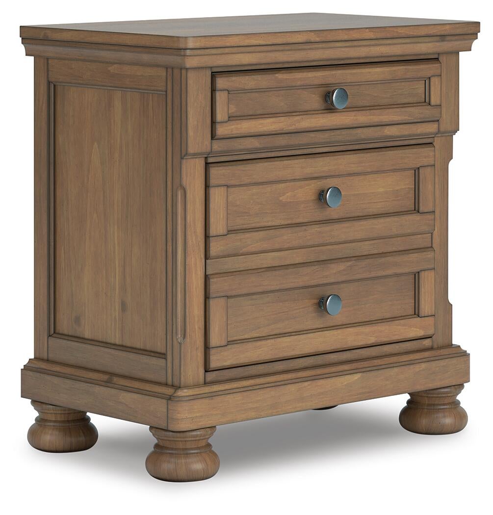 Vandenmore California  Panel Bed With Mirrored Dresser, Chest And Nightstand Signature Design by Ashley®