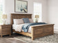 Vandenmore California  Panel Bed With Mirrored Dresser, Chest And Nightstand Signature Design by Ashley®