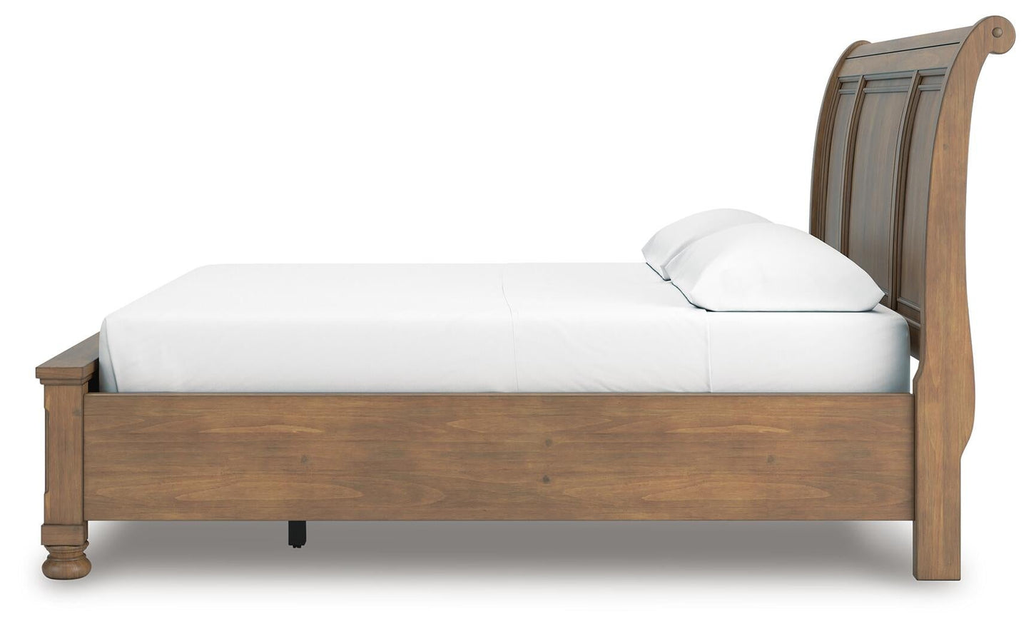 Vandenmore California  Storage Sleigh Bed With Mirrored Dresser Signature Design by Ashley®