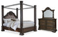 Maylee  Canopy Bed, Dresser And Mirror Signature Design by Ashley®
