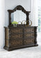 Maylee  Canopy Bed, Dresser And Mirror Signature Design by Ashley®