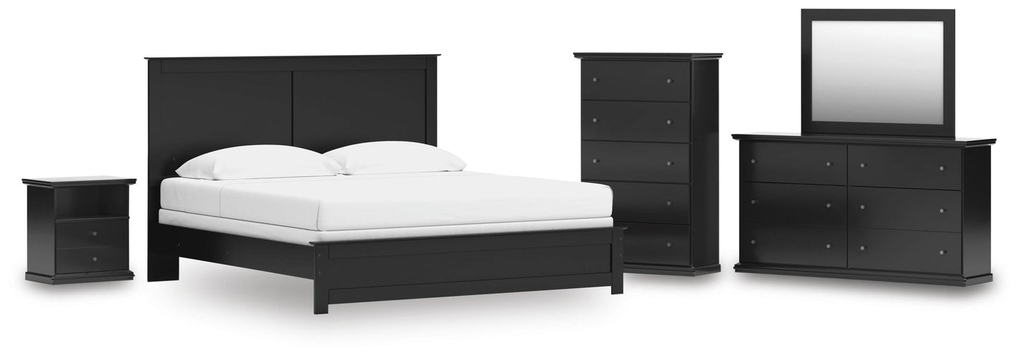 Maribel  Panel Bed, Dresser, Mirror, Chest And Nightstand Signature Design by Ashley®