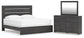 Delmorta  Panel Bed, Dresser And Mirror Signature Design by Ashley®