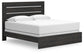 Delmorta  Panel Bed, Dresser, Mirror, Chest And Nightstand