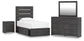 Delmorta  Panel Storage Bed, Dresser, Mirror And Nightstand Signature Design by Ashley®