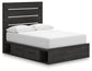 Delmorta  Panel Storage Bed, Dresser And Mirror Signature Design by Ashley®