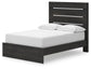 Delmorta  Panel Storage Bed, Dresser And Mirror Signature Design by Ashley®