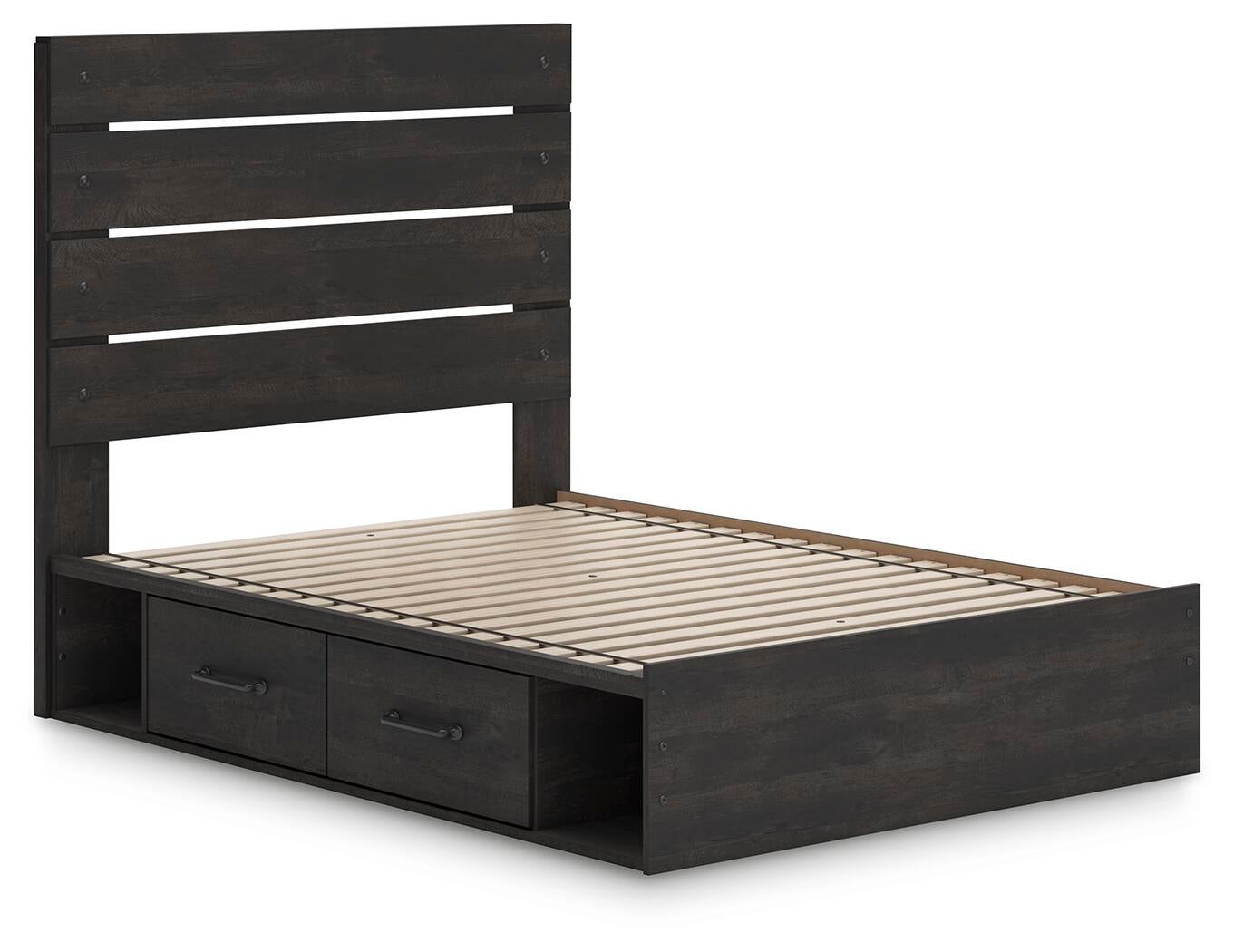 Delmorta  Panel Storage Bed, Dresser And Mirror Signature Design by Ashley®
