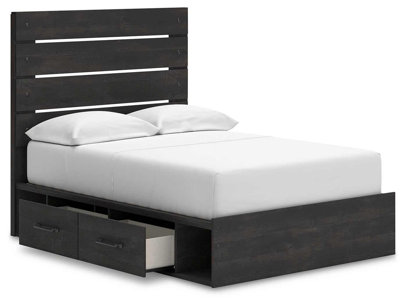 Delmorta  Panel Storage Bed, Dresser, Mirror And Nightstand Signature Design by Ashley®
