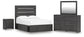 Delmorta  Panel Storage Bed, Dresser, Mirror And Nightstand Signature Design by Ashley®