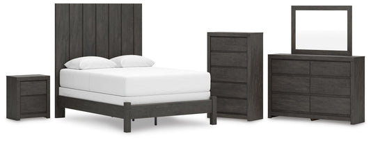 Fraluna  Panel Bed, Dresser, Mirror, Chest And Nightstand Signature Design by Ashley®