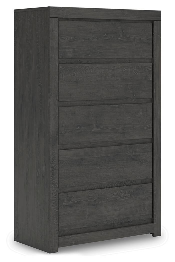 Parlayon  Panel Bed, Dresser, Mirror, Chest And Nightstand Signature Design by Ashley®