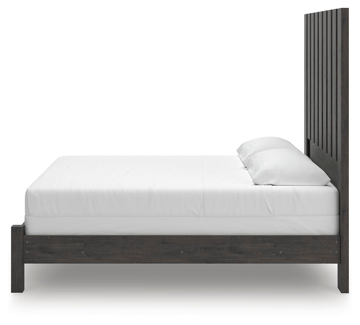 Parlayon  Panel Bed, Dresser And Mirror Signature Design by Ashley®