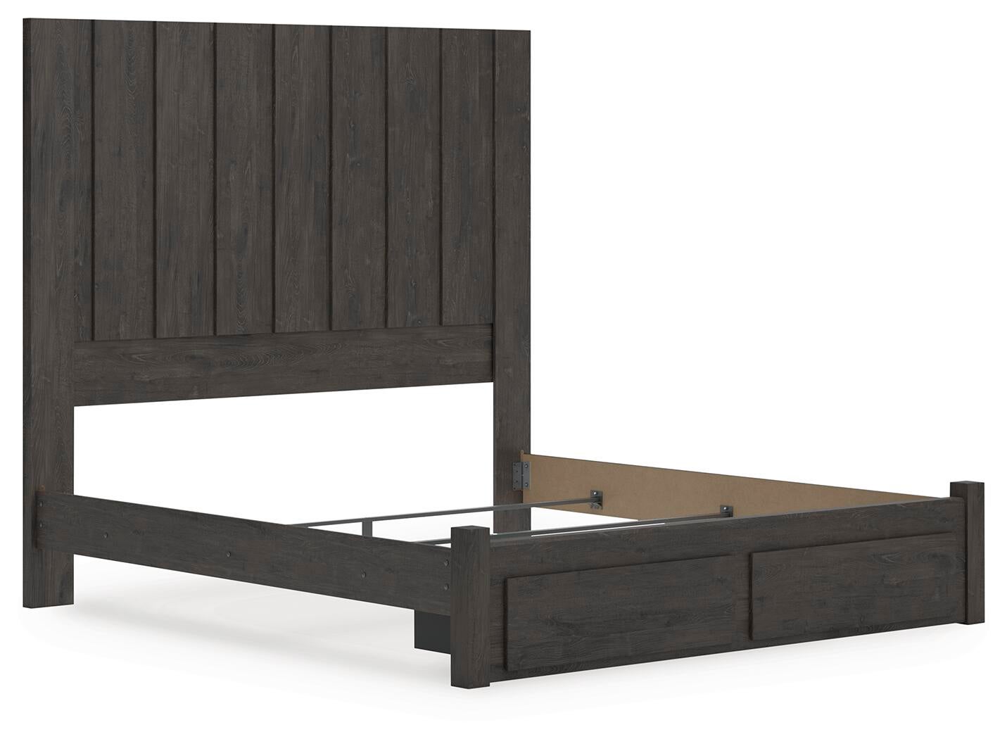 Parlayon  Panel Storage Bed, Dresser, Mirror And Nightstand Signature Design by Ashley®