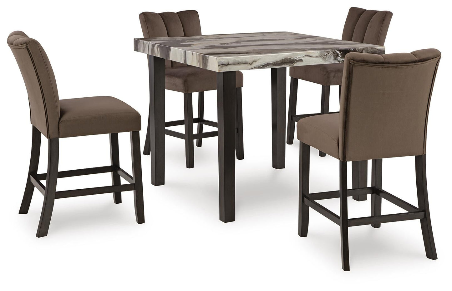 Jazmore Counter Height Dining Table and 4 Barstools Signature Design by Ashley®