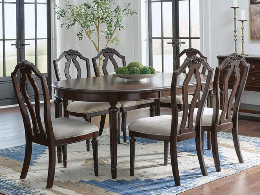 Lavinton Dining Table and 6 Chairs Signature Design by Ashley®