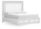 Chalanna  Upholstered Storage Bed, Dresser And Mirror Signature Design by Ashley®