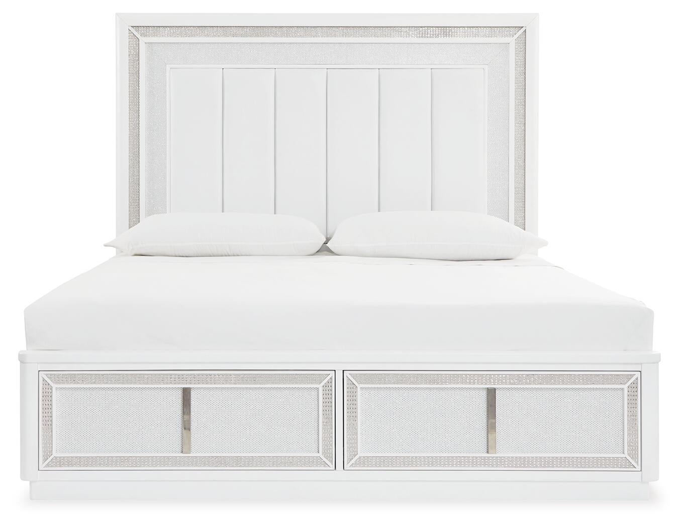 Chalanna  Upholstered Storage Bed, Dresser, Mirror, Chest And Nightstand Signature Design by Ashley®