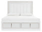 Chalanna  Upholstered Storage Bed, Dresser, Mirror, Chest And Nightstand Signature Design by Ashley®