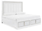 Chalanna  Upholstered Storage Bed, Dresser, Mirror, Chest And Nightstand Signature Design by Ashley®
