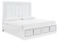 Chalanna  Upholstered Storage Bed, Dresser, Mirror, Chest And Nightstand Signature Design by Ashley®