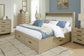 Calmoro  Bookcase Bed With Mirrored Dresser And Nightstand Signature Design by Ashley®