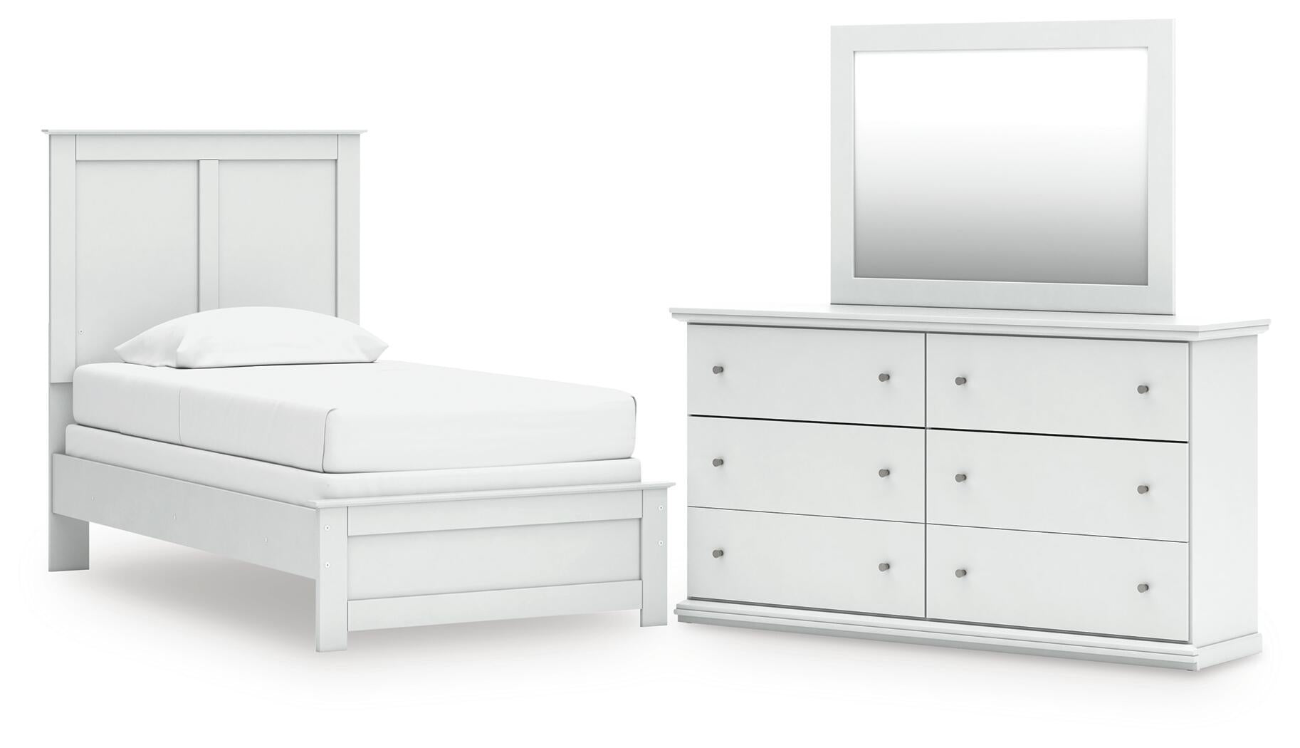 Bostwick Shoals  Panel Bed, Dresser And Mirror Signature Design by Ashley®