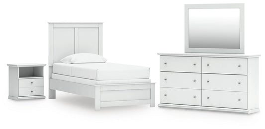 Bostwick Shoals  Panel Bed, Dresser, Mirror And Nightstand Signature Design by Ashley®