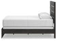 Delmorta  Panel Bed, Dresser And Mirror