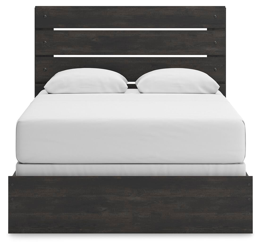 Delmorta  Panel Bed, Dresser, Mirror, Chest And Nightstand Signature Design by Ashley®