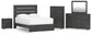 Delmorta  Panel Bed, Dresser, Mirror, Chest And Nightstand Signature Design by Ashley®